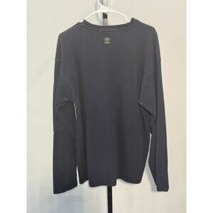 WearFirst Fleece V Neck Pullover Dark Gray Size XL